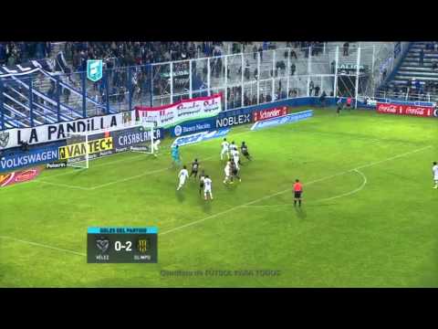 Velez 0 Olimpo 2 - Primera Division 2015 - Fecha 18