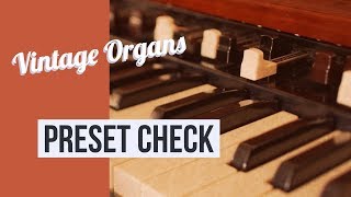 Video thumbnail for 🎹 Native Instruments Vintage Organs - PreSet Check 🎹 by Johann Produziert