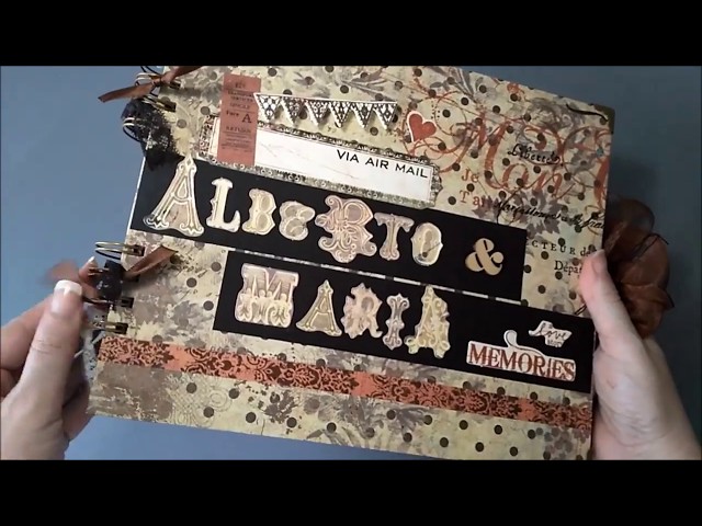 Vídeo relacionado con Álbum Fotos Vintage en Cuero Marrón Vintage Adventure Book Grande para Viajes Parejas Bodas y Scrapbook Álbum de Fotos Original para San Valentín Navidad o Comunión Regalo Día de la Madre o Abuela