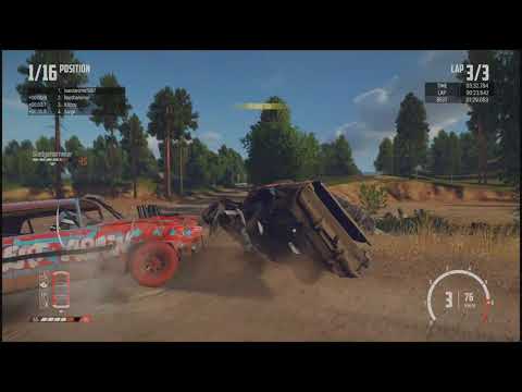 Wreckfest (PS5 Version) 4K Career Mode Gameplay - (No Commentary)