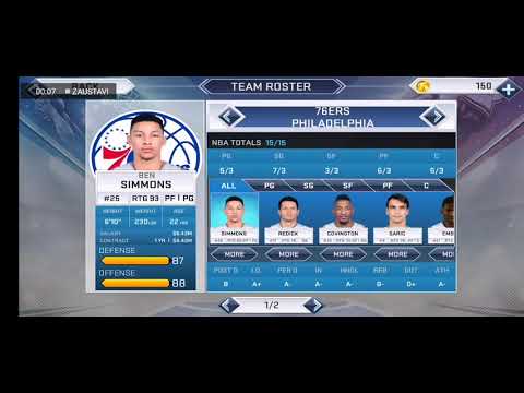 How to transfer player NBA 2K19 Mobile (edit roster)
