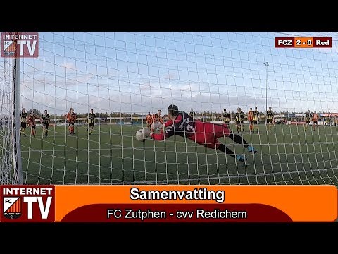 Samenvatting FC Zutphen -  cvv Redichem (4-0)