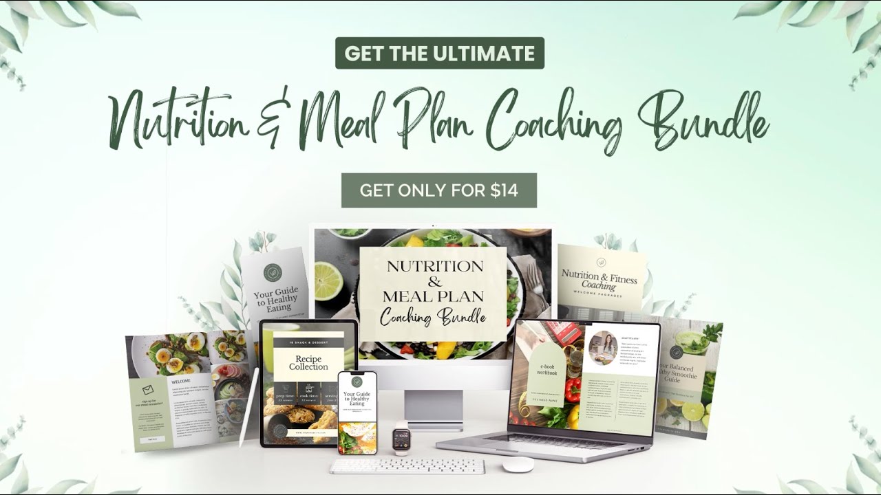 Transform Your Health Coaching Business with This Ultimate Bundle!