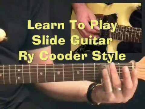 Ry Cooder style guitar lessons