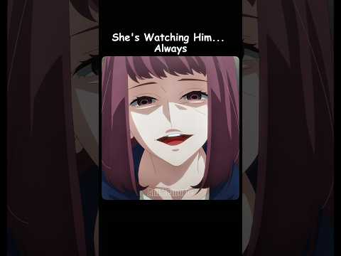 Love Turned Obsession...😥 #anime #shorts