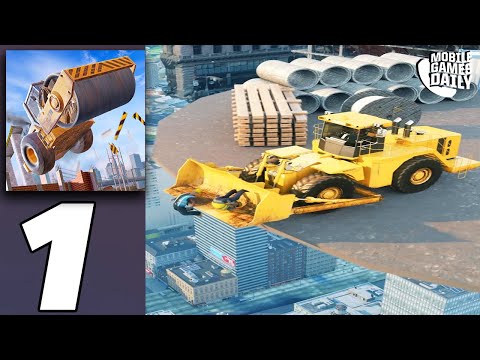 CONSTRUCTION RAMP JUMPING - Gameplay Walkthrough Part 1 (iOS, Android)