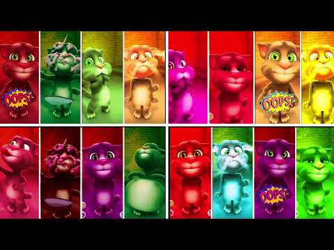 My Talking Tom -- Funny Movement Colors -- Gameplay Mobile