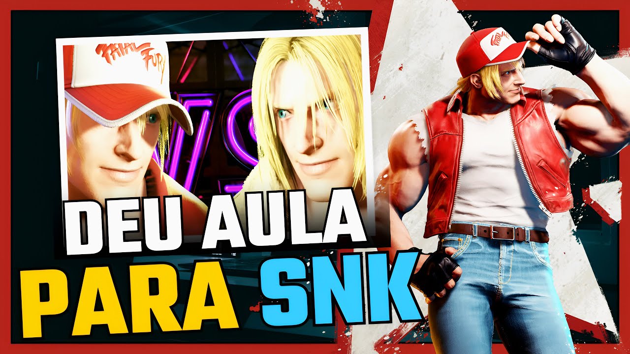 ANÁLISE DETALHADA DO TERRY E LEVE DESABAFO SOBRE A SNK