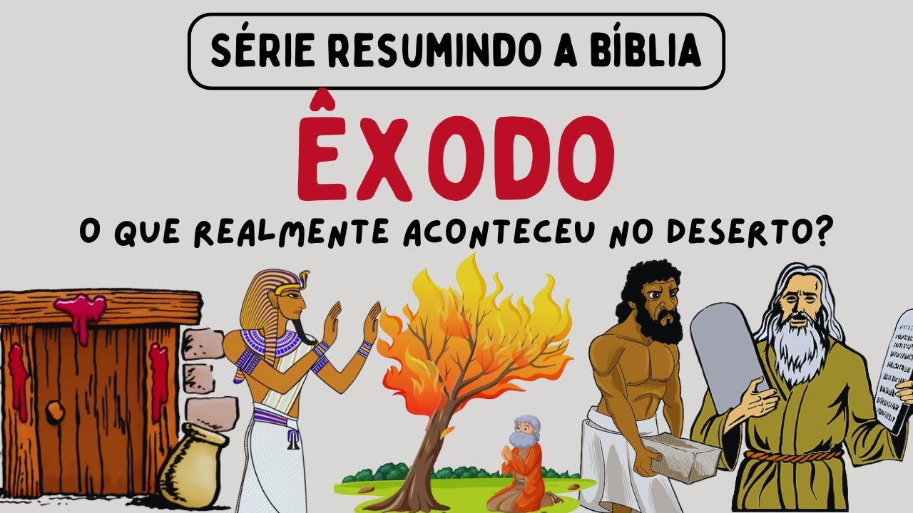Do Egito à Terra Prometida: O Êxodo Resumo completo do livro em Detalhes!