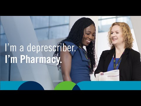 I'm a deprescriber. I'm Pharmacy