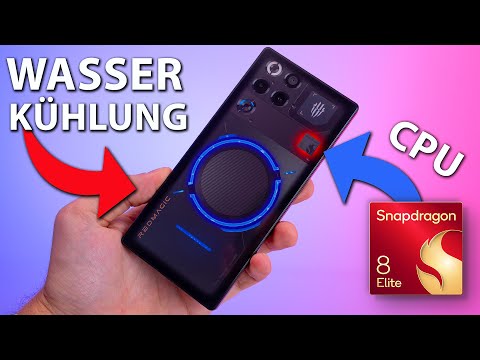 Gaming Smartphone mit Wasserkühlung - Das schnellste Smartphone 2025 Redmagic 11 Pro Review