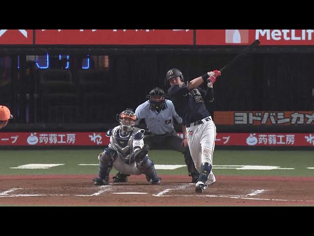 【8回表】バファローズ・伏見 相手を突き放す2ランホームラン!! 2021/7/3 L-B