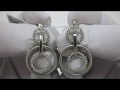Відео огляд Срібні сережки 213кн
