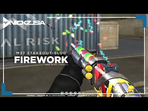MORE FESTIVE WITH CONFETTI! (M37 Stakeout-Slug-Firework)| CROSSFIRE China 2.0