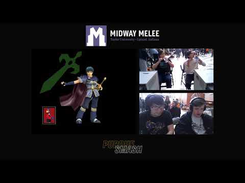 Midway Melee 1 - Singles - Pools - (Marth) PKCrescent vs RyGuy (Falco)