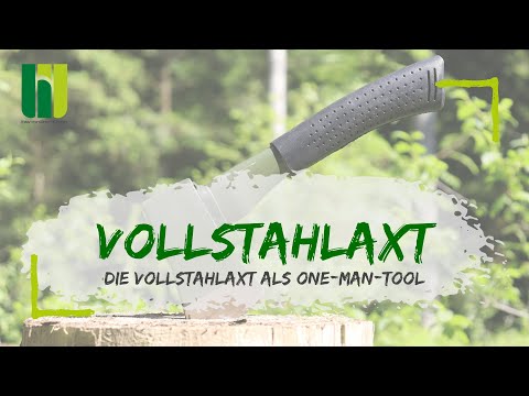 MULTIFUNKTIONS VOLLSTAHLAXT - Alles rund um die Vollstahlaxt als One-Man-Tool!