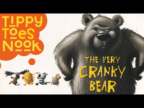 The Very Cranky Bear by Nick Bland - a read aloud story book for kids by Tippy Toes Nook