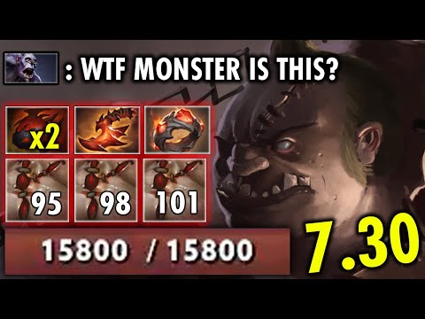 FOKING INSANE!! WTF 15K HP PUDGE!! Gaben! What kind of Monster is this?