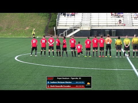 NGU Men's Soccer 2017 Highlights - North Greenville vs. Southern Wesleyan