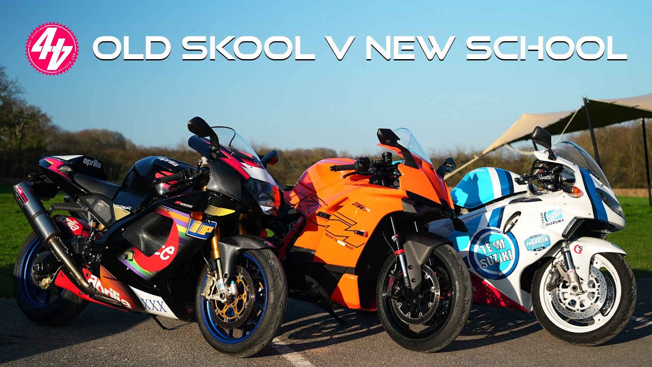 KTM 990 RC R + Suzuki TL1000R + Aprilia RSV Mille Colin Edwards