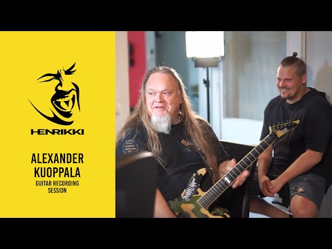 HENRIKKI - Syntyny uudestaan (Alexander Kuoppala guitar recording session)