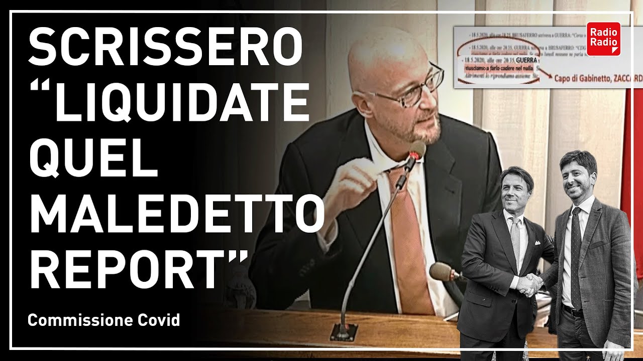 ZAMBON MOSTRA LE MAIL TRA OMS-GOVERNO CONTE-ISS SUL REPORT CHE BOCCIÒ L'ITALIA: "SPARISCA NEL NULLA"