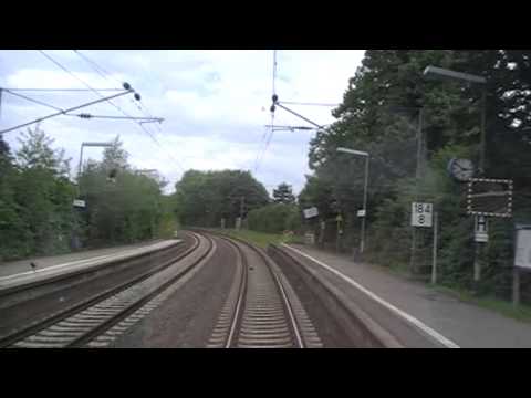 Führerstandsmitfahrt S-Bahn Rhein Main S6 Frankfurt M. - Bad Vilbel - Groß Karben - Friedberg