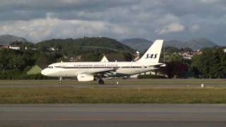 preview picture of video 'Sas Retro A319 at Sola'