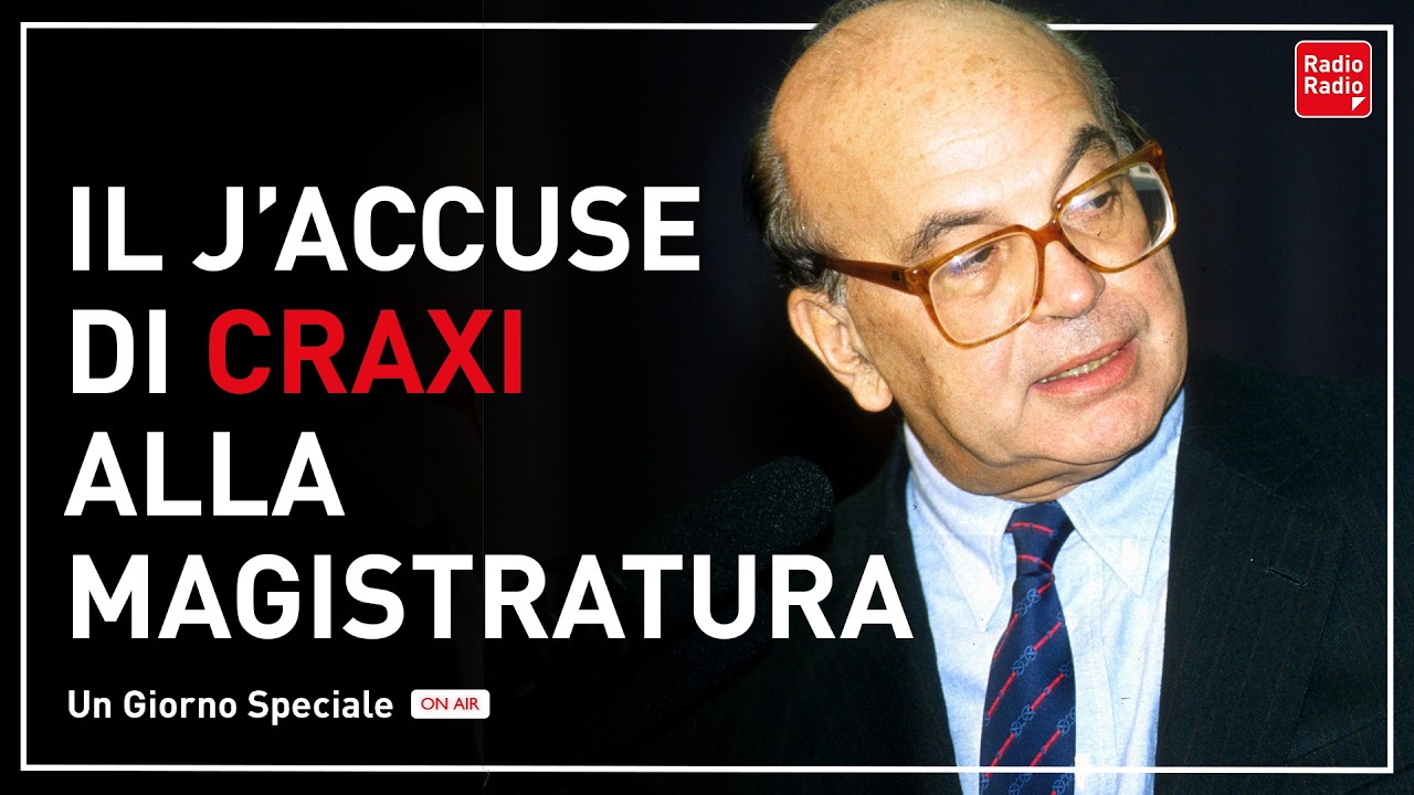 "ANCHE I MAGISTRATI DOVRANNO ABITUARSI A ESSERE GIUDICATI" ▷ L'ECO INSOSTITUIBILE DI BETTINO CRAXI