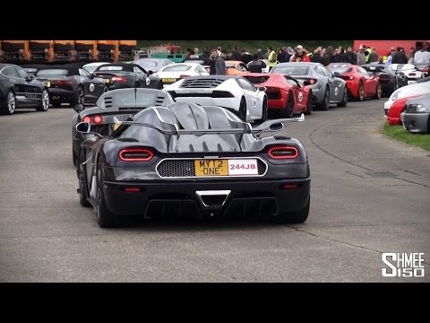 One:1, LaFerrari, Zonda F, 918, Enzo, Agera - Vmax 200 Hypermax 2015