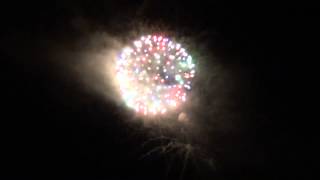 preview picture of video 'Canyon Lake, CA Fourth of July Fireworks 2012'