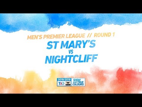 St Mary's vs Nightcliff: Round 1 - Men's Premier League: 2018/19 TIO NTFL