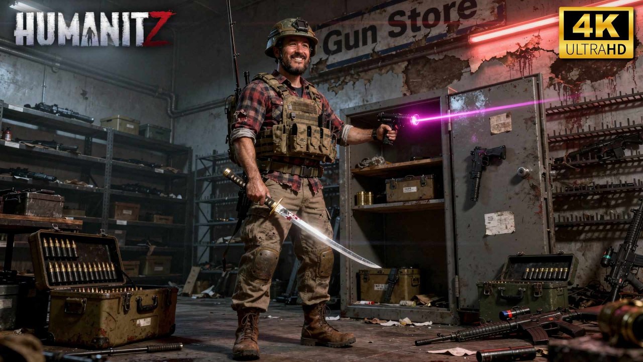 ARMERÍA SECRETA Y KATANA AFILADA (4K) | HUMANITZ EP.35
