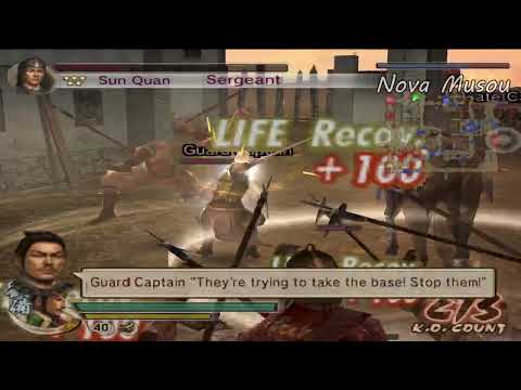 Dynasty Warriors 5 | Liu Bei Battle of Bai Di Castle Gameplay Walkthrough Part 7