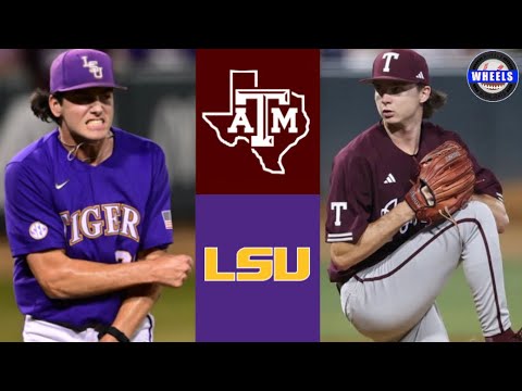 #1 Texas A&M vs LSU Highlights (Great!) | G2 | 2024 College Baseball Highlights