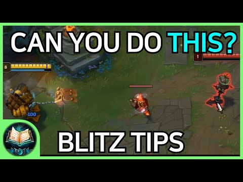 Blitzcrank Tips / Tricks / Guides - How to Carry with Blitzcrank