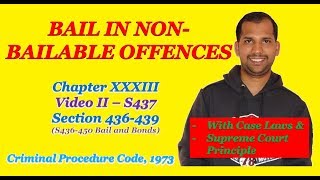 Bail in Non bailable Offence | Section 437 | CrPC | Code of Criminal Procedure