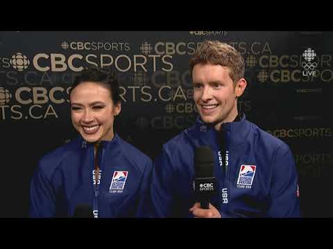 Madison Chock and Evan Bates - World Championships 2024. Post-FD Interview.