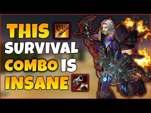 THE FORBIDDEN PvP Combo🔥🧊🧨 - SURVIVAL Hunter Cataclysm Classic PvP