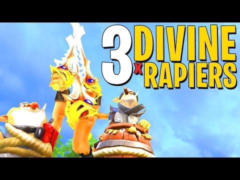 That Time Techies Got 3 DIVINE RAPIERS! - DotA 2