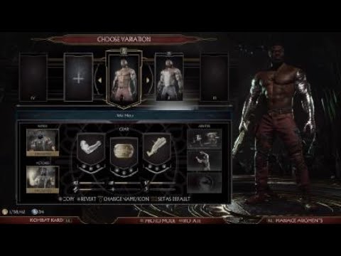 Mortal Kombat 11 Jax Klassic Arms in Krypt ( Location ) Kronika Vault