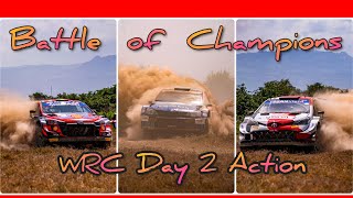 Battle of The Champions || WRC SAFARI RALLY KENYA 2021 || DAY 2 Full Safari Rally Highlights