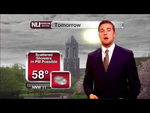 NewsLink Indiana Weather April 20th, 2017 - Balint Szalavari