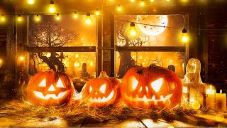 24/7 Cozy Halloween Ambience 🎃with Spooky Halloween Music Instrumental👻 Halloween Background Music