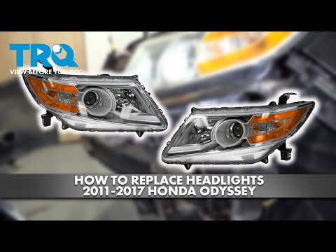 How to Replace Headlights 2011-2017 Honda Odyssey