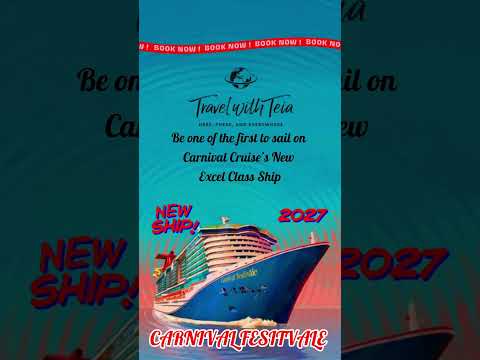 Thumbnail for Carnival Festivale #cruise #shorts