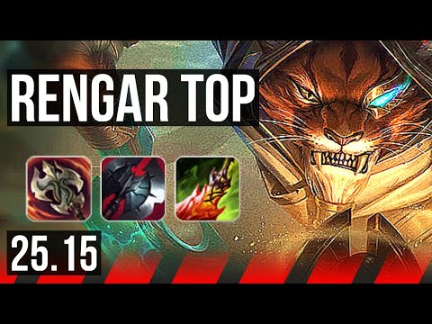 RENGAR vs JAYCE (TOP) | Comeback | KR Master | 25.15