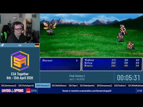 Final Fantasy II [Any%] by Indi - #UKSGSpring2020