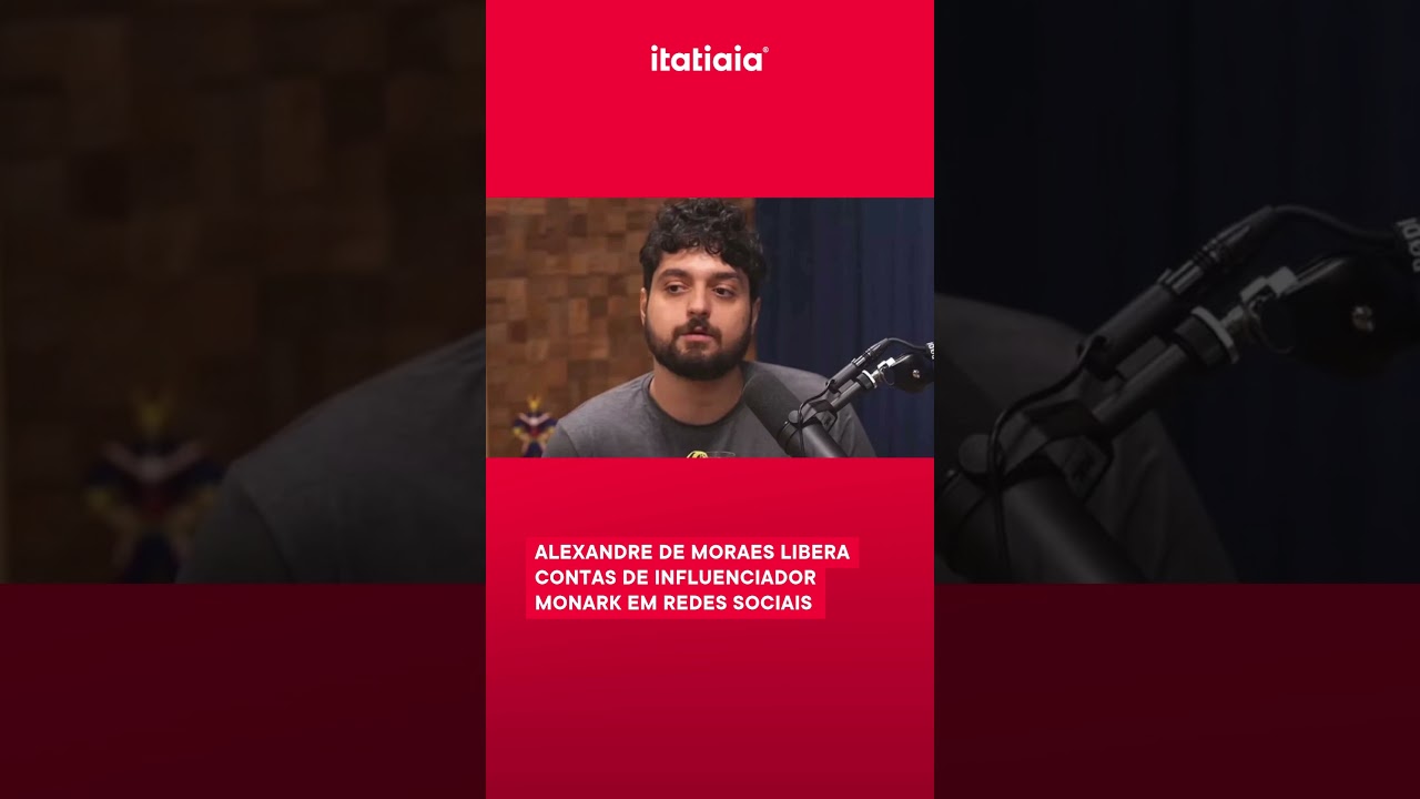 ALEXANDRE DE MORAES LIBERA CONTAS DE MONARK NAS REDES SOCIAIS