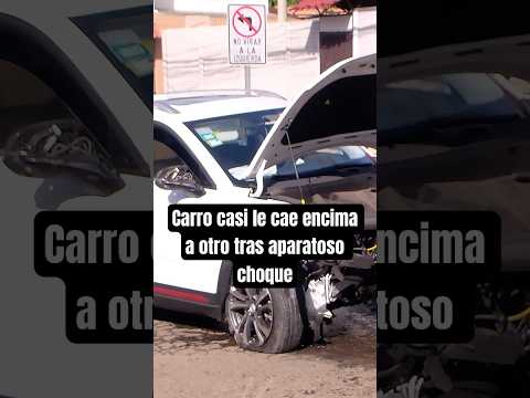 Así ocurrió aparatoso accidente en Barva de Heredia